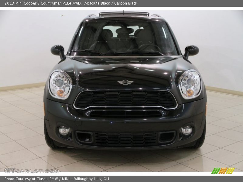 Absolute Black / Carbon Black 2013 Mini Cooper S Countryman ALL4 AWD
