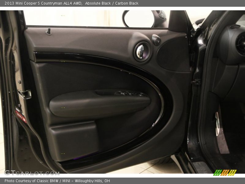 Absolute Black / Carbon Black 2013 Mini Cooper S Countryman ALL4 AWD