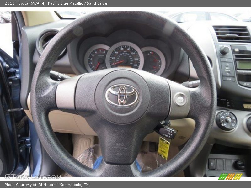 Pacific Blue Metallic / Sand Beige 2010 Toyota RAV4 I4