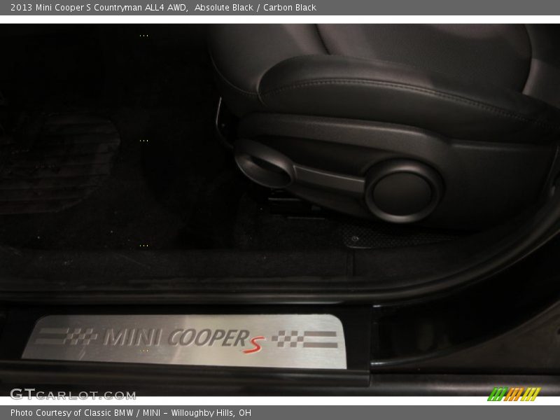Absolute Black / Carbon Black 2013 Mini Cooper S Countryman ALL4 AWD