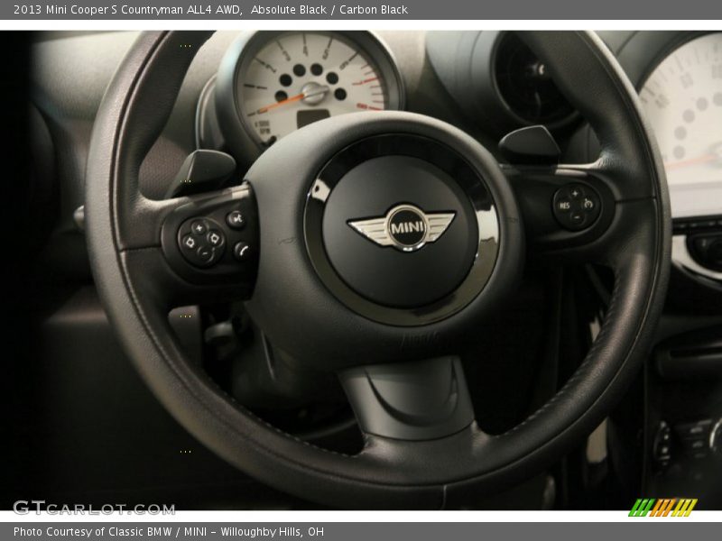 Absolute Black / Carbon Black 2013 Mini Cooper S Countryman ALL4 AWD