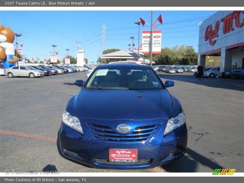 Blue Ribbon Metallic / Ash 2007 Toyota Camry LE