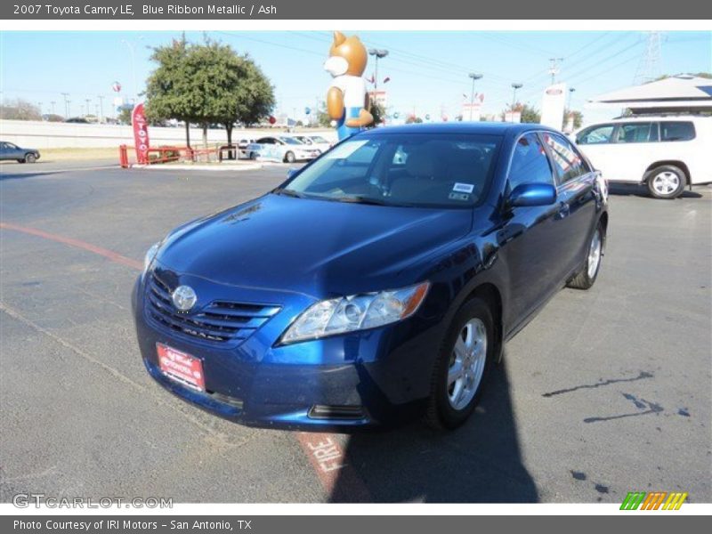 Blue Ribbon Metallic / Ash 2007 Toyota Camry LE