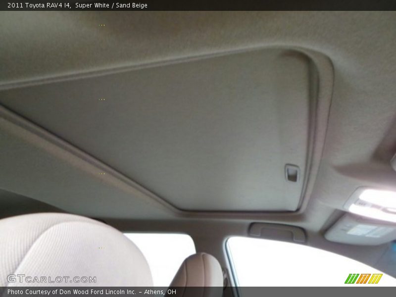 Super White / Sand Beige 2011 Toyota RAV4 I4