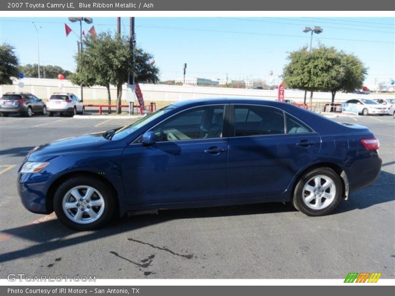 Blue Ribbon Metallic / Ash 2007 Toyota Camry LE
