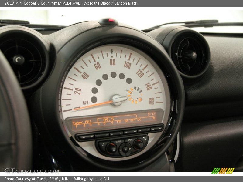 Absolute Black / Carbon Black 2013 Mini Cooper S Countryman ALL4 AWD
