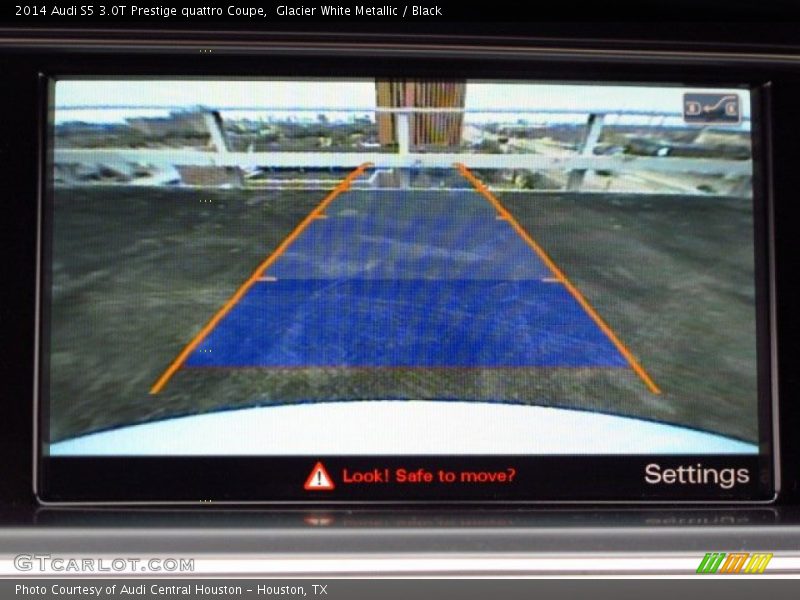 Glacier White Metallic / Black 2014 Audi S5 3.0T Prestige quattro Coupe