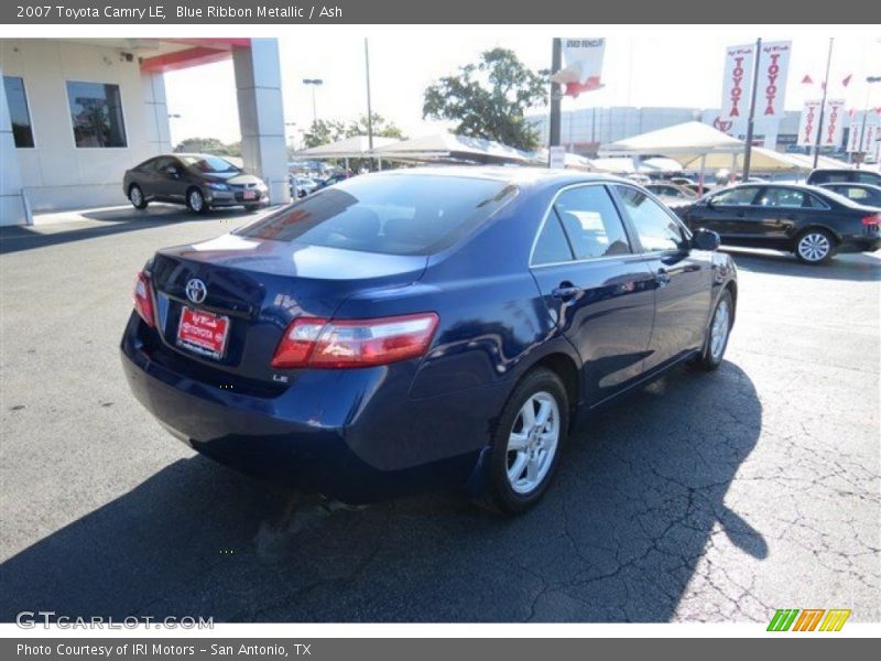 Blue Ribbon Metallic / Ash 2007 Toyota Camry LE