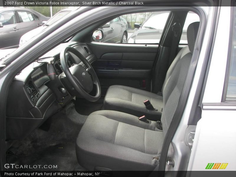 Silver Birch Metallic / Charcoal Black 2007 Ford Crown Victoria Police Interceptor