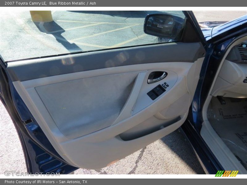 Blue Ribbon Metallic / Ash 2007 Toyota Camry LE