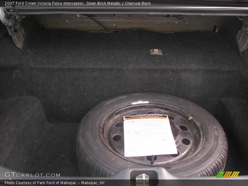 Silver Birch Metallic / Charcoal Black 2007 Ford Crown Victoria Police Interceptor