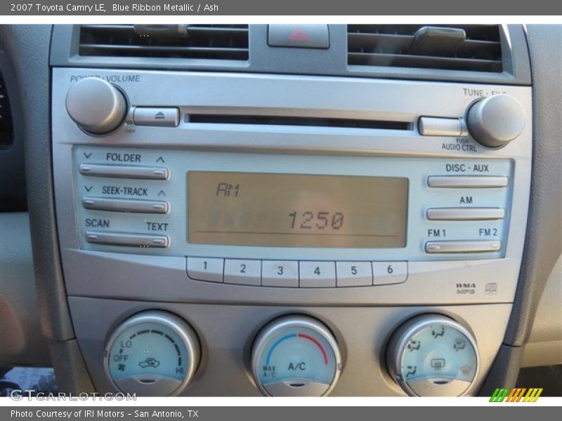 Blue Ribbon Metallic / Ash 2007 Toyota Camry LE