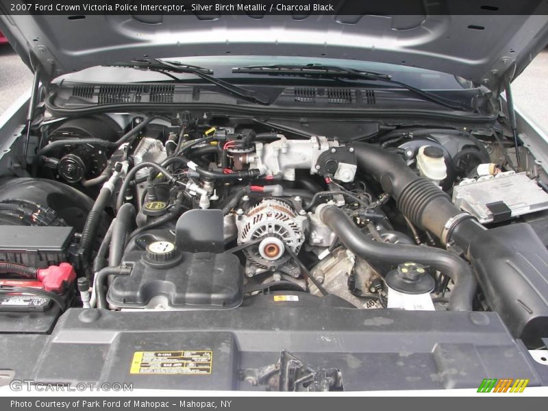 Silver Birch Metallic / Charcoal Black 2007 Ford Crown Victoria Police Interceptor