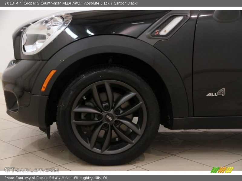 Absolute Black / Carbon Black 2013 Mini Cooper S Countryman ALL4 AWD