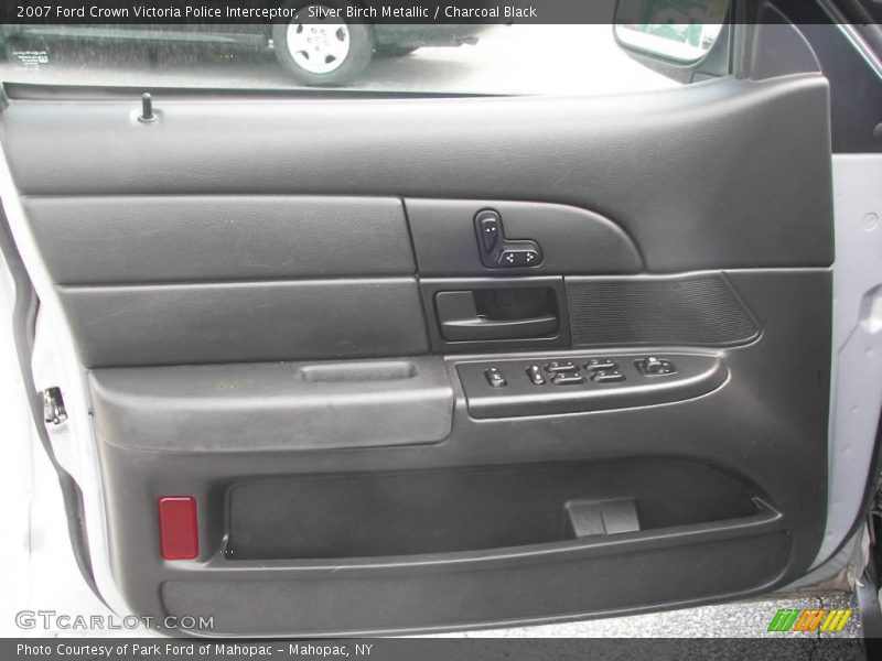 Silver Birch Metallic / Charcoal Black 2007 Ford Crown Victoria Police Interceptor