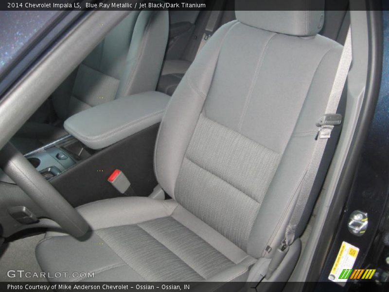 Blue Ray Metallic / Jet Black/Dark Titanium 2014 Chevrolet Impala LS