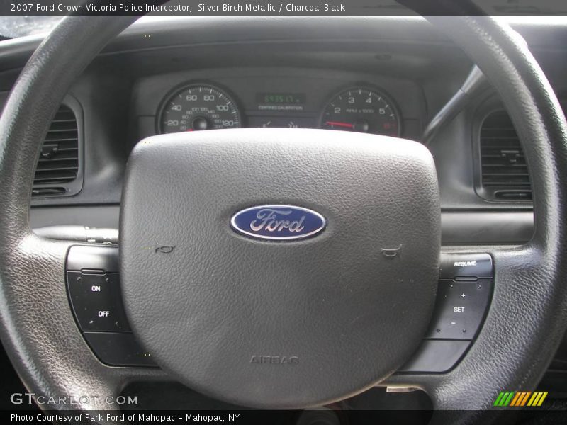 Silver Birch Metallic / Charcoal Black 2007 Ford Crown Victoria Police Interceptor