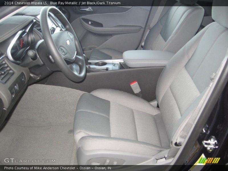 Blue Ray Metallic / Jet Black/Dark Titanium 2014 Chevrolet Impala LS