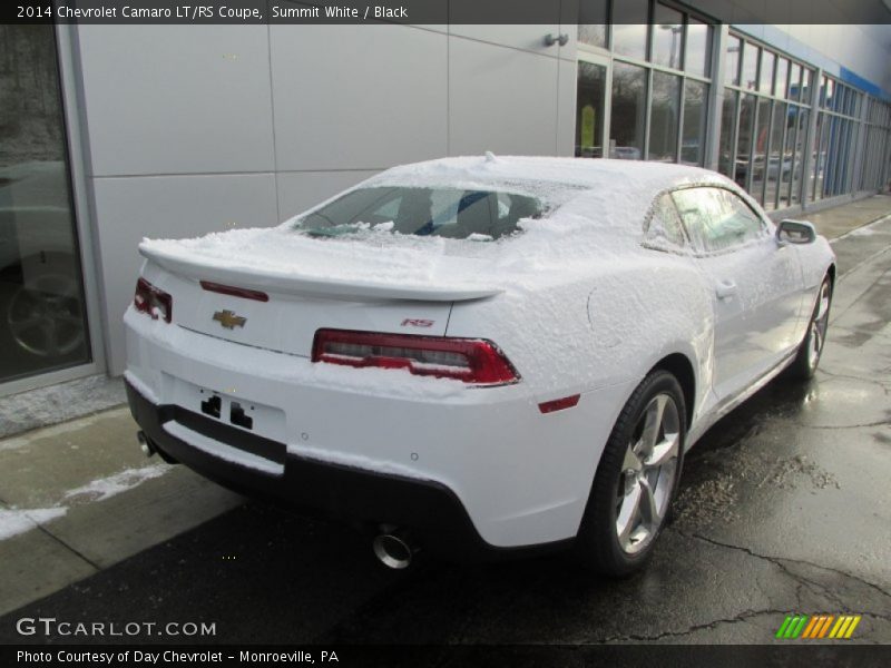 Summit White / Black 2014 Chevrolet Camaro LT/RS Coupe