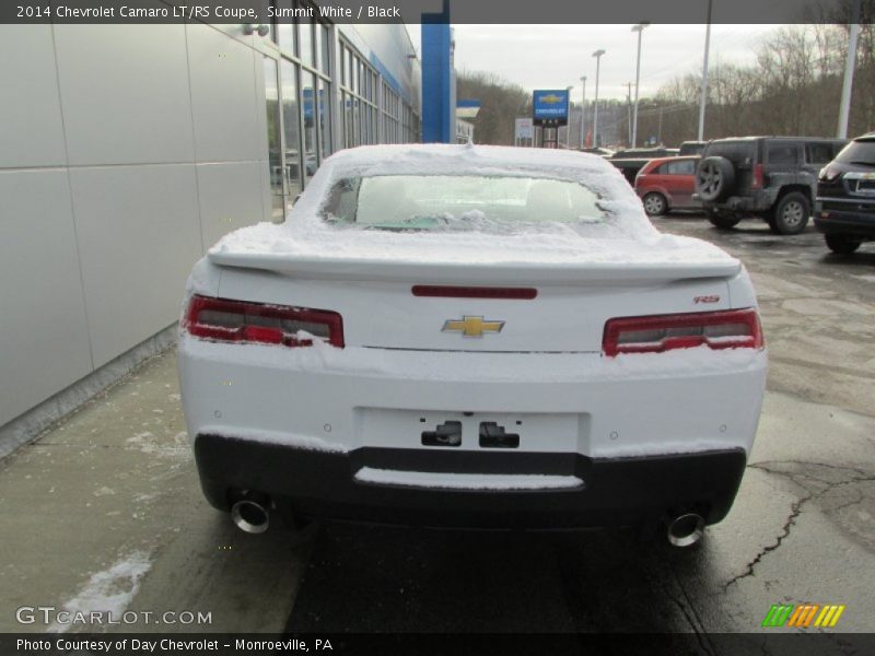 Summit White / Black 2014 Chevrolet Camaro LT/RS Coupe
