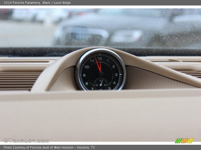 Black / Luxor Beige 2014 Porsche Panamera