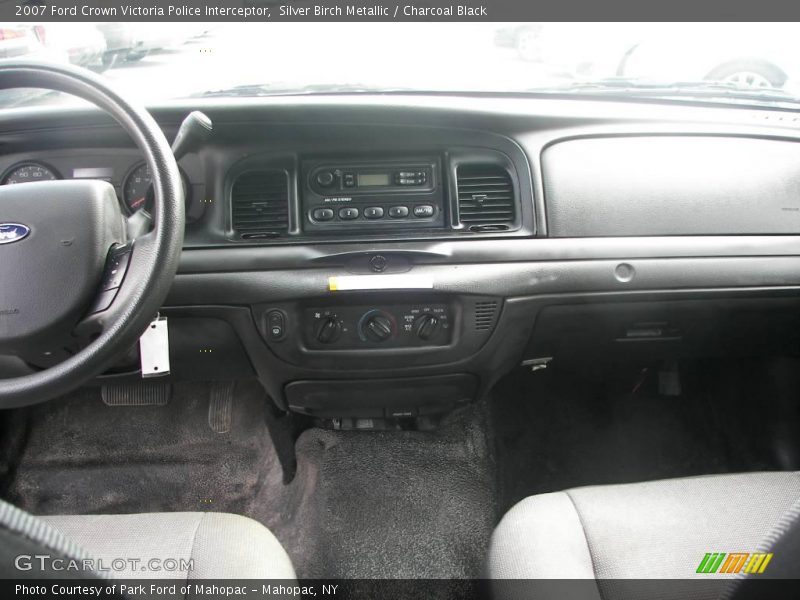Silver Birch Metallic / Charcoal Black 2007 Ford Crown Victoria Police Interceptor