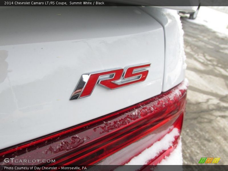 Summit White / Black 2014 Chevrolet Camaro LT/RS Coupe