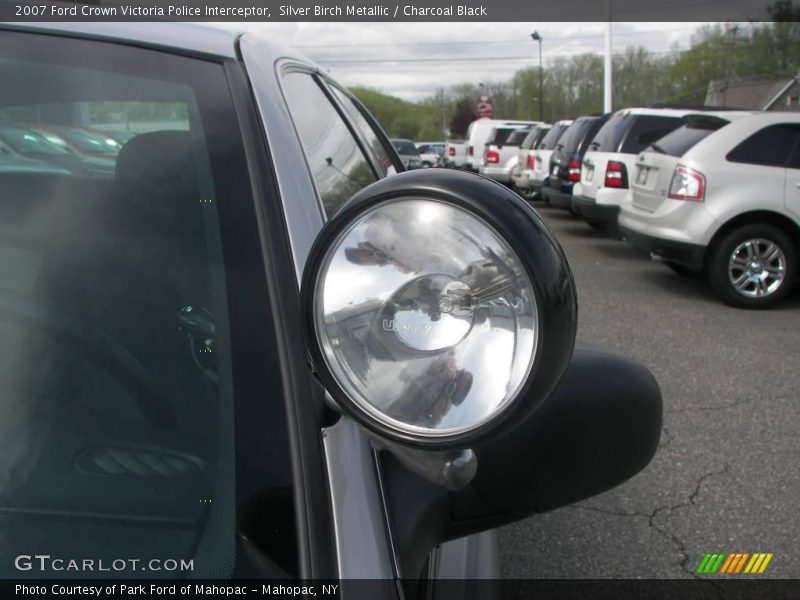 Silver Birch Metallic / Charcoal Black 2007 Ford Crown Victoria Police Interceptor