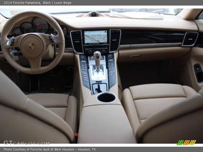 Dashboard of 2014 Panamera 