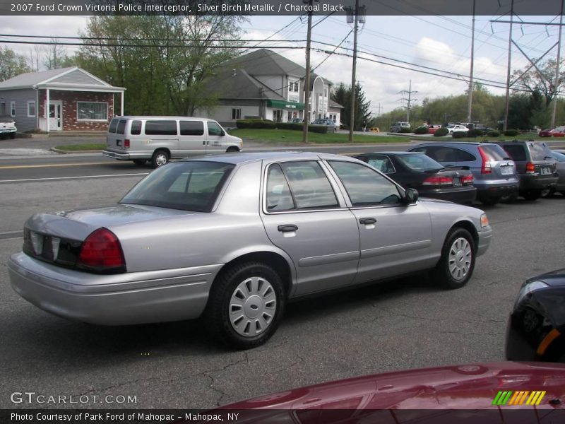 Silver Birch Metallic / Charcoal Black 2007 Ford Crown Victoria Police Interceptor