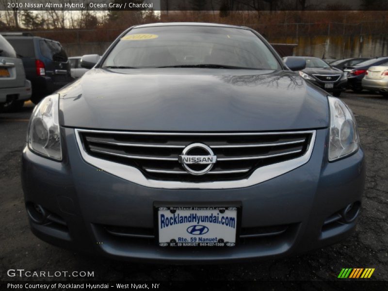 Ocean Gray / Charcoal 2010 Nissan Altima Hybrid