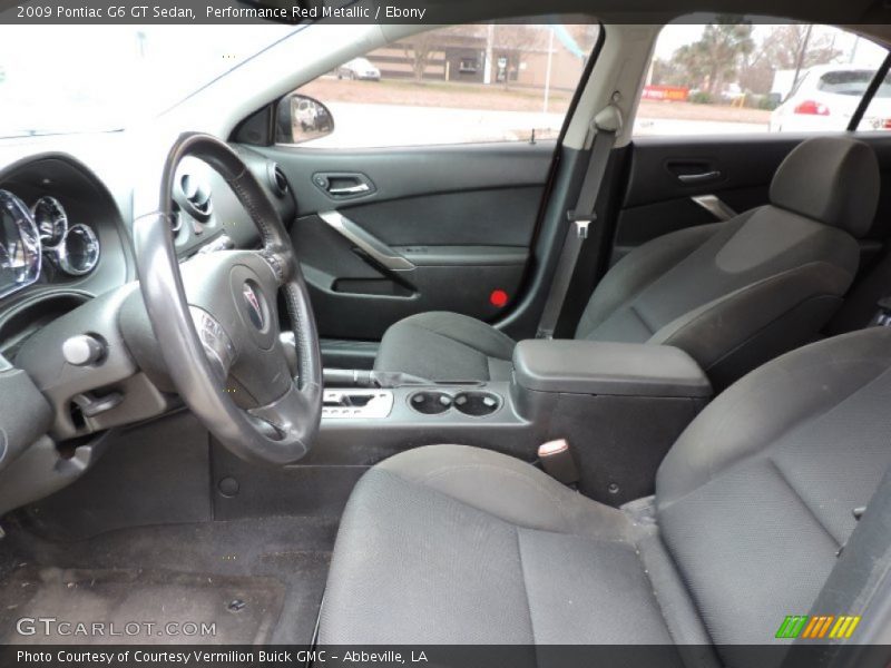 Front Seat of 2009 G6 GT Sedan