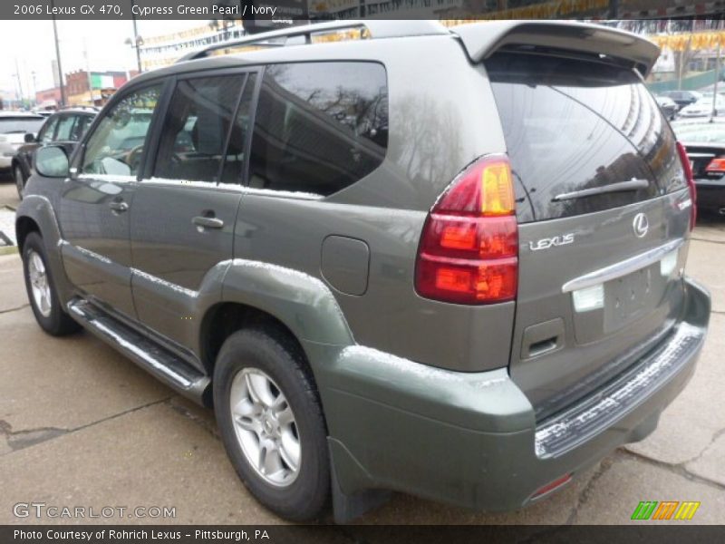 Cypress Green Pearl / Ivory 2006 Lexus GX 470