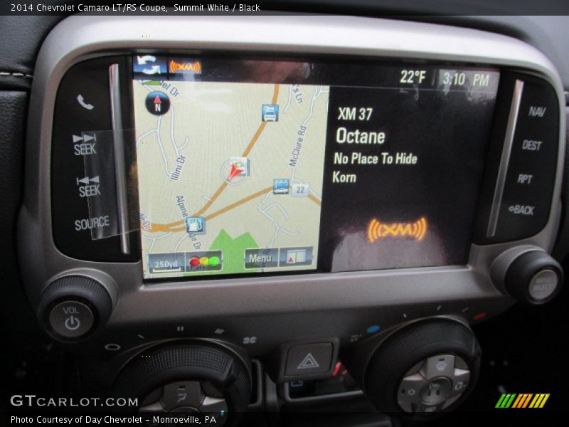 Summit White / Black 2014 Chevrolet Camaro LT/RS Coupe