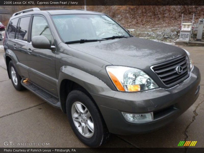 Cypress Green Pearl / Ivory 2006 Lexus GX 470