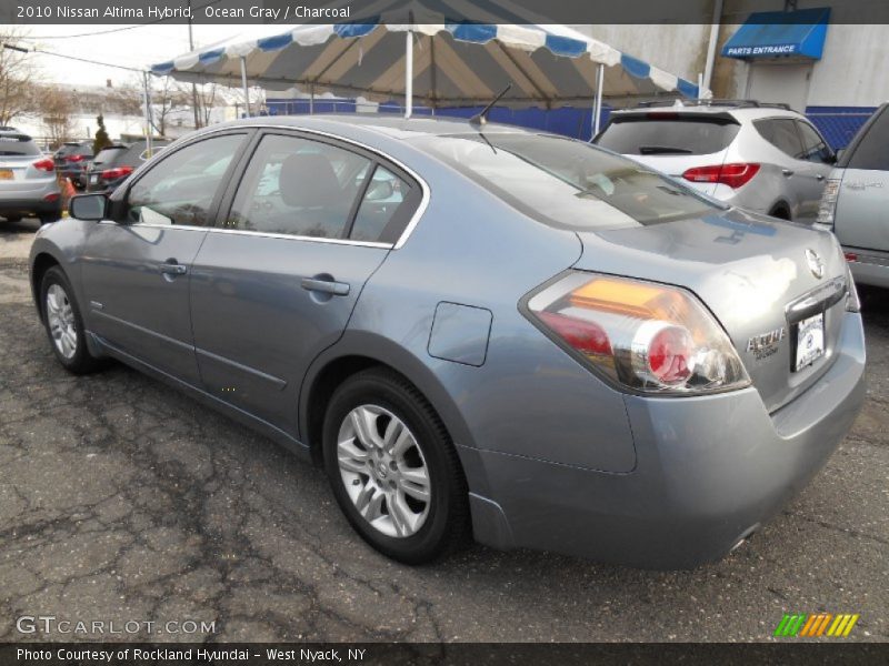 Ocean Gray / Charcoal 2010 Nissan Altima Hybrid