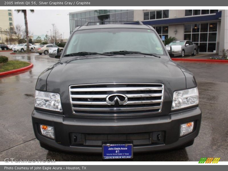 Silver Graphite Gray / Graphite 2005 Infiniti QX 56