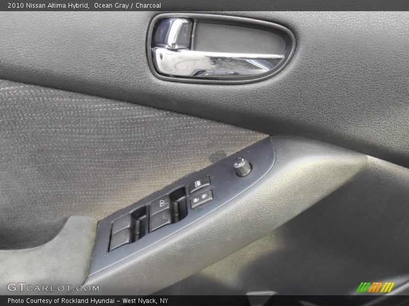 Ocean Gray / Charcoal 2010 Nissan Altima Hybrid