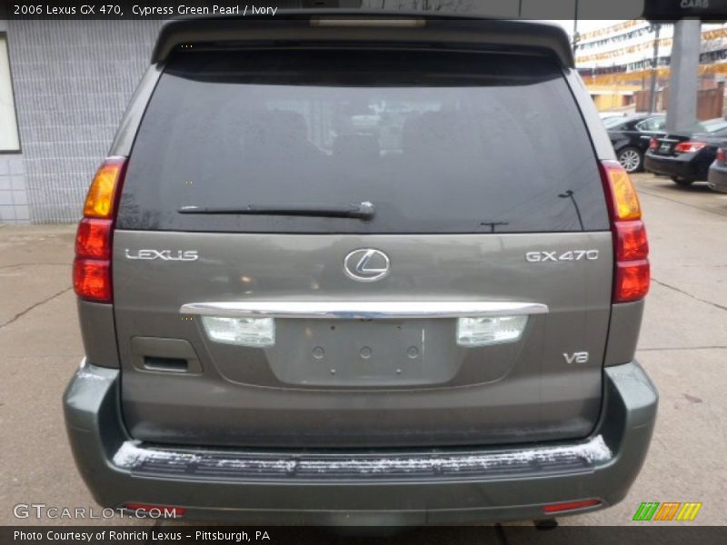 Cypress Green Pearl / Ivory 2006 Lexus GX 470
