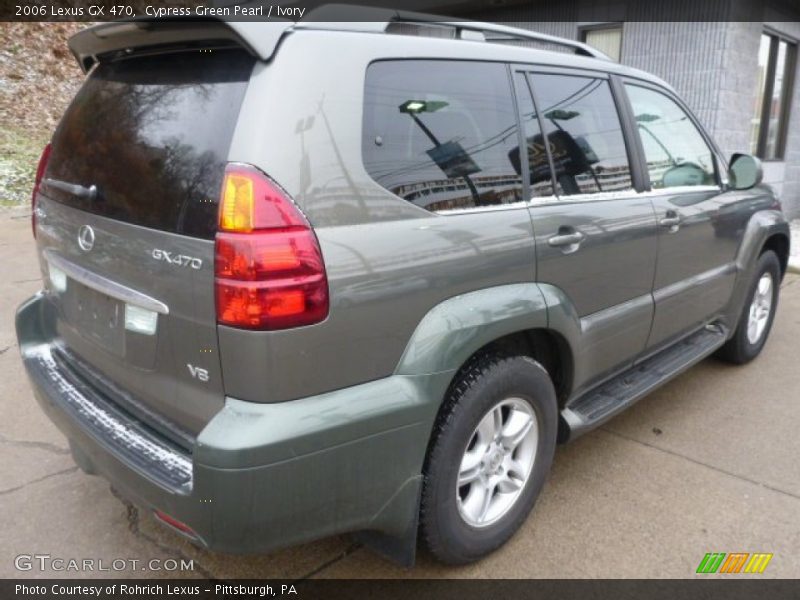 Cypress Green Pearl / Ivory 2006 Lexus GX 470