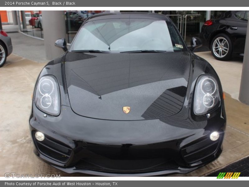 Black / Black 2014 Porsche Cayman S