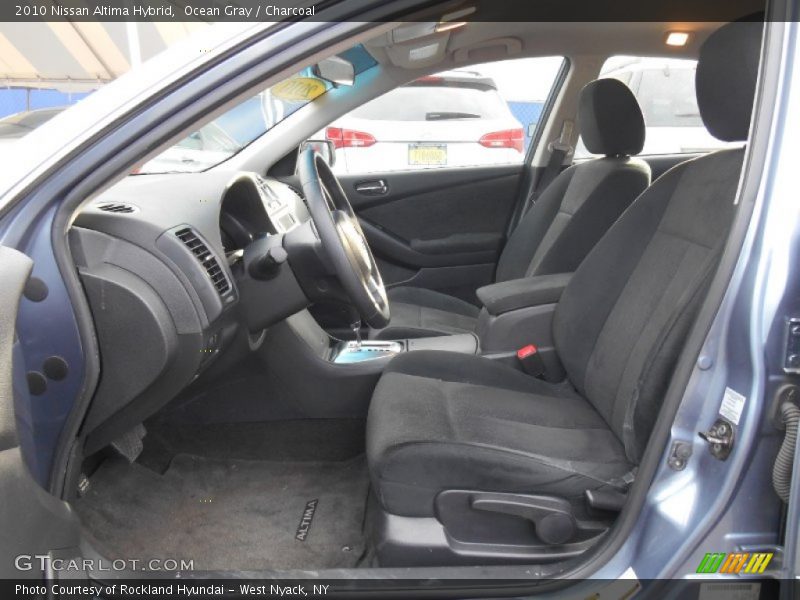 Ocean Gray / Charcoal 2010 Nissan Altima Hybrid