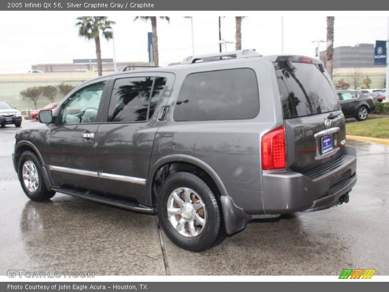 Silver Graphite Gray / Graphite 2005 Infiniti QX 56