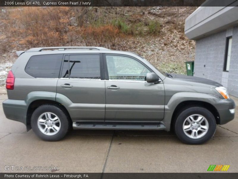 Cypress Green Pearl / Ivory 2006 Lexus GX 470