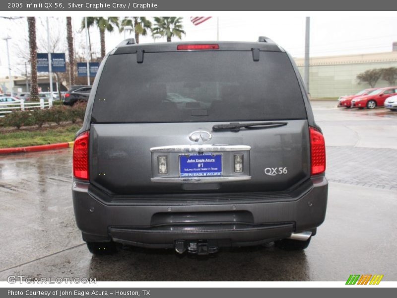 Silver Graphite Gray / Graphite 2005 Infiniti QX 56