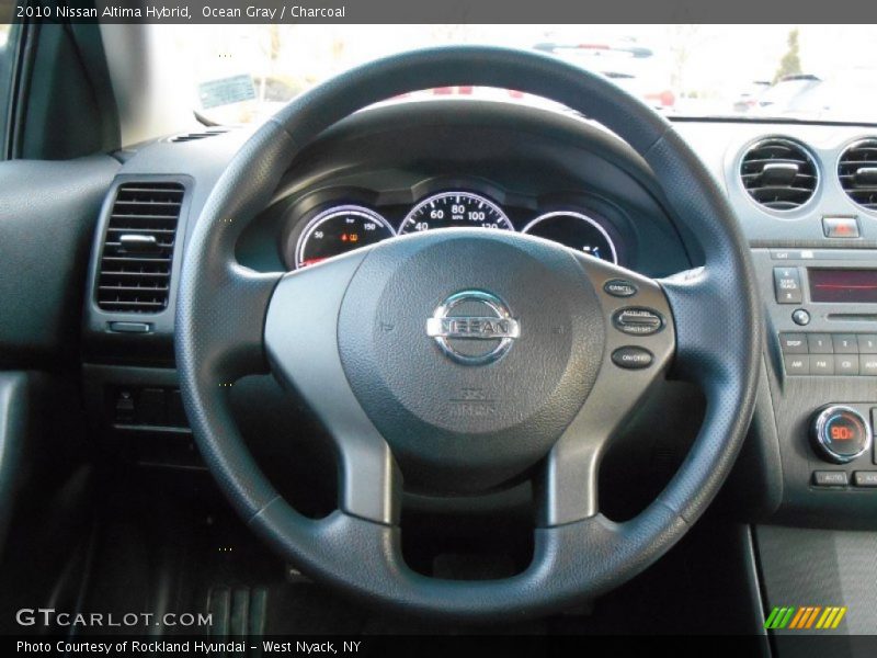 Ocean Gray / Charcoal 2010 Nissan Altima Hybrid