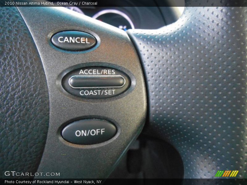 Ocean Gray / Charcoal 2010 Nissan Altima Hybrid