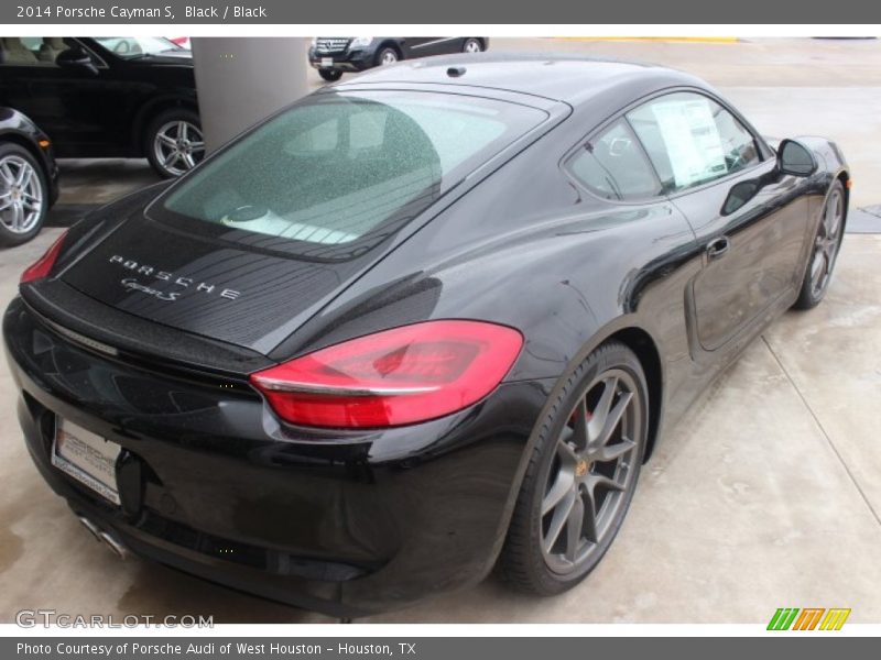 Black / Black 2014 Porsche Cayman S