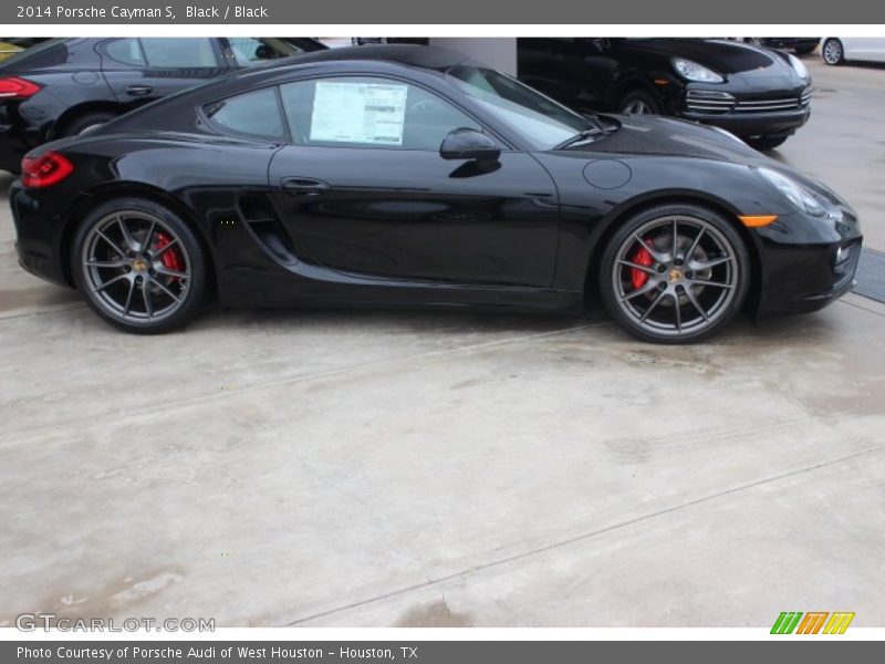Black / Black 2014 Porsche Cayman S