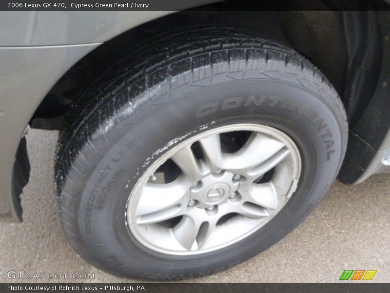 Cypress Green Pearl / Ivory 2006 Lexus GX 470